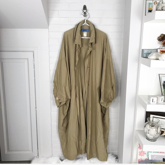 Issey Miyake Jackets & Blazers - {Issey Miyake} Windcoat Oversized Trench Jacket